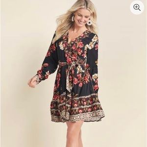 VENUS Floral mini dress Sz 6